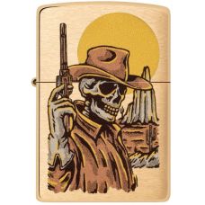 Зажигалка Zippo Wild West Skeleton